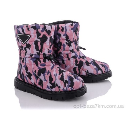 Дутики жіночі "Violeta" M3(5909)-10 pink, (р.р. 36-41), Китай, від 8 шт. Дутики жіночі "Violeta" M3(5909)-10 pink, (р.р. 36-41), Китай, від 8 шт.