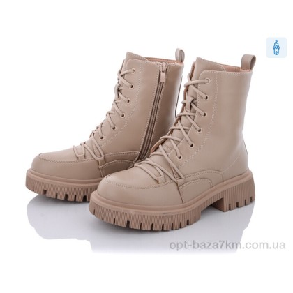 Ботинки женские "Violeta" M22(M8242)-9 khaki, (р.р. 36-41), Китай, от 8 шт.