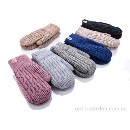 Рукавички жіночі "RuBi" 7834 mix, (р.р. One size), Китай, від 12 шт. Рукавички жіночі "RuBi" 7834 mix, (р.р. One size), Китай, від 12 шт.