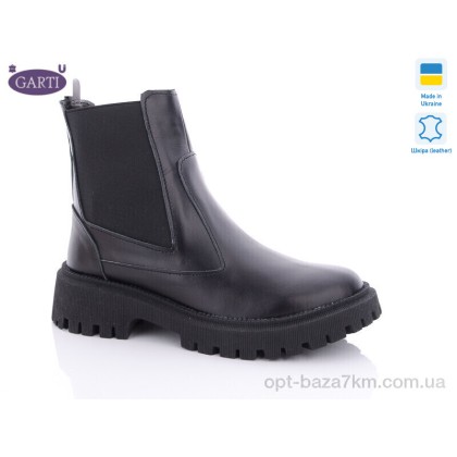 Черевики жіночі "Garti" 361 Чорна шкіра байка, (р.р. 36-40), Україна, від 6 шт. Черевики жіночі "Garti" 361 Чорна шкіра байка, (р.р. 36-40), Україна, від 6 шт.