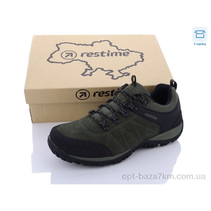 Кроссовки мужские "Restime" PMB23603 khaki-black, (р.р. 41-45), Китай, от 8 шт. Кроссовки мужские "Restime" PMB23603 khaki-black, (р.р. 41-45), Китай, от 8 шт.