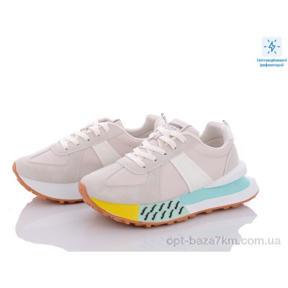 Кроссовки женские "Violeta" 143-27 l.beige-grey, (р.р. 36-41), Китай, от 8 шт. Кроссовки женские "Violeta" 143-27 l.beige-grey, (р.р. 36-41), Китай, от 8 шт.
