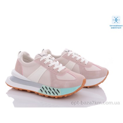 Кроссовки женские "Violeta" 143-27 pink, (р.р. 36-41), Китай, от 8 шт. Кроссовки женские "Violeta" 143-27 pink, (р.р. 36-41), Китай, от 8 шт.
