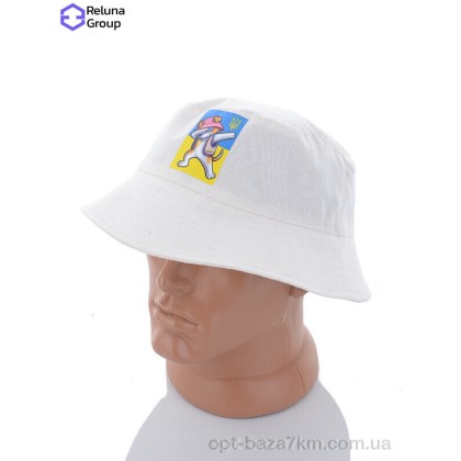Панама чоловіча "Reluna Group" FR015-1 white, (р.р. ), Китай, від 5 шт. Панама чоловіча "Reluna Group" FR015-1 white, (р.р. ), Китай, від 5 шт.