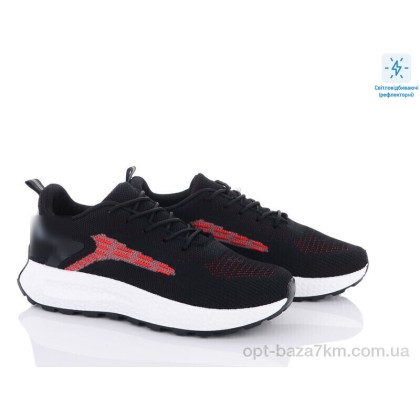Кроссовки женские "Violeta" 143-28 black-red, (р.р. 36-41), Китай, от 8 шт. Кроссовки женские "Violeta" 143-28 black-red, (р.р. 36-41), Китай, от 8 шт.