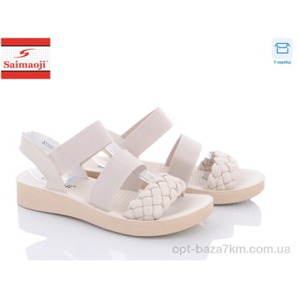 Босоножки женские "Saimaoji" A3305-6, (р.р. 36-41), Китай, от 8 шт.