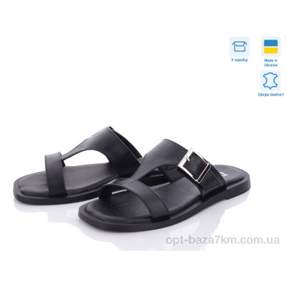 Шльопанці жіночі "L.Shoes" 4119 чорна шкіра, (р.р. 36-40), Україна, від 6 шт. Шльопанці жіночі "L.Shoes" 4119 чорна шкіра, (р.р. 36-40), Україна, від 6 шт.