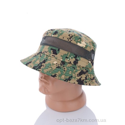 Панама чоловіча "Королева" JK002-1 green, (р.р. 57-58), Китай, від 5 шт.