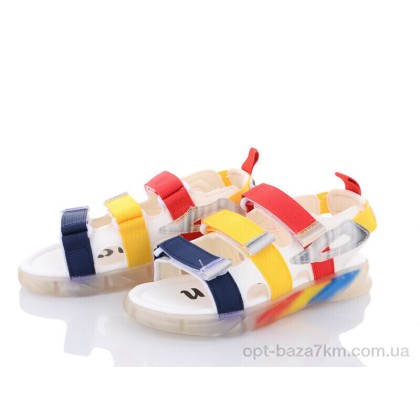 Босоножки детские "Violeta" PL16(CB18122) navy-yellow-red, (р.р. 32-37), Китай, от 6 шт. Босоножки детские "Violeta" PL16(CB18122) navy-yellow-red, (р.р. 32-37), Китай, от 6 шт.