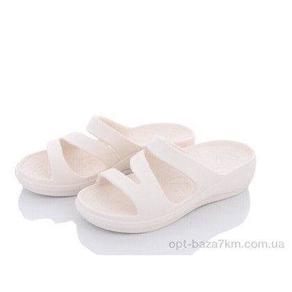 Шлепки женские "Violeta" W407-2 white, (р.р. 36-41), Китай, от 8 шт. Шлепки женские "Violeta" W407-2 white, (р.р. 36-41), Китай, от 8 шт.