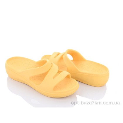 Шлепки женские "Violeta" W407-8 l.yellow, (р.р. 36-41), Китай, от 8 шт. Шлепки женские "Violeta" W407-8 l.yellow, (р.р. 36-41), Китай, от 8 шт.
