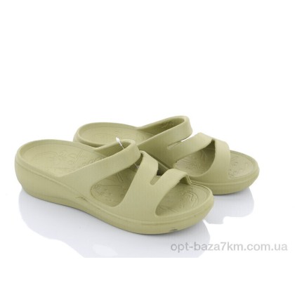 Шлепки женские "Violeta" W407-11 green, (р.р. 36-41), Китай, от 8 шт. Шлепки женские "Violeta" W407-11 green, (р.р. 36-41), Китай, от 8 шт.