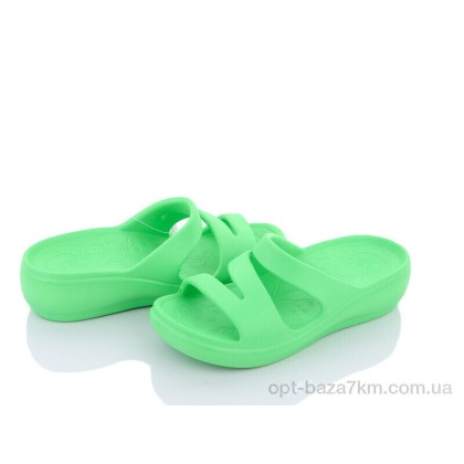 Шлепки женские "Violeta" W407-16 green, (р.р. 36-41), Китай, от 8 шт. Шлепки женские "Violeta" W407-16 green, (р.р. 36-41), Китай, от 8 шт.