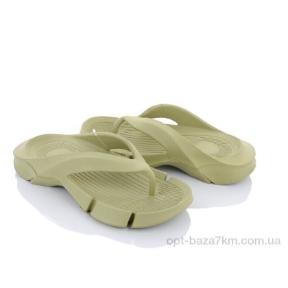 Шлепки женские "Violeta" W408-11 green, (р.р. 36-41), Китай, от 8 шт. Шлепки женские "Violeta" W408-11 green, (р.р. 36-41), Китай, от 8 шт.