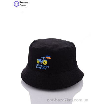 Панама дитяча "Reluna Group" FG001-2 black, (р.р. One size), Китай, від 5 шт. Панама дитяча "Reluna Group" FG001-2 black, (р.р. One size), Китай, від 5 шт.