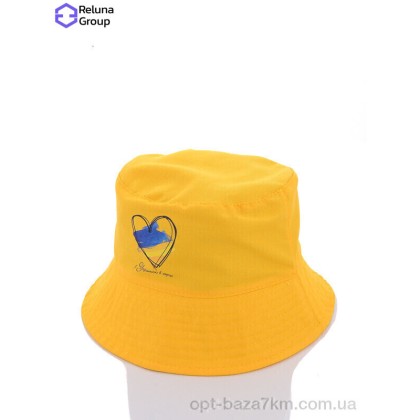 Панама унісекс "Reluna Group" FG003-1 yellow, (р.р. One size), Китай, від 5 шт. Панама унісекс "Reluna Group" FG003-1 yellow, (р.р. One size), Китай, від 5 шт.