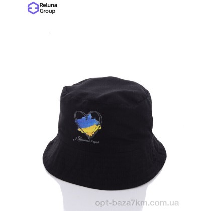 Панама унісекс "Reluna Group" FG003-3 black, (р.р. One size), Китай, від 5 шт. Панама унісекс "Reluna Group" FG003-3 black, (р.р. One size), Китай, від 5 шт.
