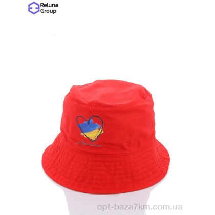 Панама унісекс "Reluna Group" FG003-6 red, (р.р. One size), Китай, від 5 шт. Панама унісекс "Reluna Group" FG003-6 red, (р.р. One size), Китай, від 5 шт.