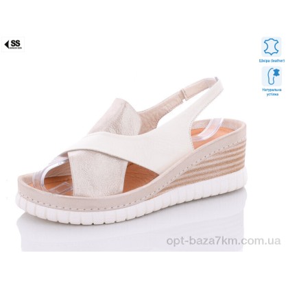 Босоножки женские "SHERLOCK SOON" 306-06 beige, (р.р. 36-40), Турция, от 8 шт.