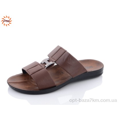 Шльопанці чоловічі "Jumay" SP шкіра H коричневий, (р.р. 41-45), Туреччина, від 6 шт. Шльопанці чоловічі "Jumay" SP шкіра H коричневий, (р.р. 41-45), Туреччина, від 6 шт.