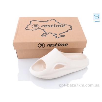 Шлепки женские "Restime" TWL23125 beige, (р.р. 37-41), Китай, от 24 шт. Шлепки женские "Restime" TWL23125 beige, (р.р. 37-41), Китай, от 24 шт.