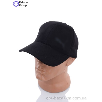 Кепка чоловіча "Reluna Group" RX001-5 black, (р.р. One size), Китай, від 3 шт. Кепка чоловіча "Reluna Group" RX001-5 black, (р.р. One size), Китай, від 3 шт.