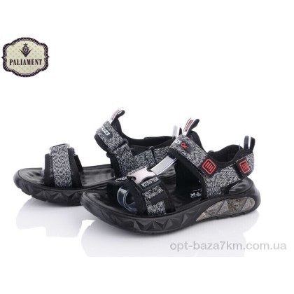Сандали детские "PALIAMENT" 913-5A grey, (р.р. 36-41), Китай, от 6 шт. Сандали детские "PALIAMENT" 913-5A grey, (р.р. 36-41), Китай, от 6 шт.