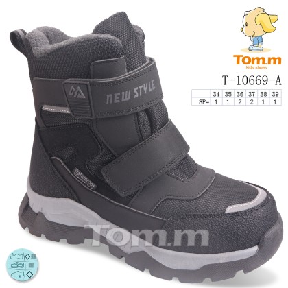 Ботинки детские "TOM.M" T-10669-A, (р.р. 34-39), Китай, от 8 шт. Ботинки детские "TOM.M" T-10669-A, (р.р. 34-39), Китай, от 8 шт.