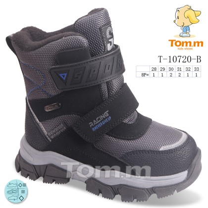 Ботинки детские "TOM.M" T-10720-B, (р.р. 28-33), Китай, от 8 шт.