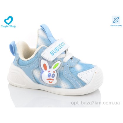 Кроссовки детские "Comfort-baby" 802 (12-14 см) блакитний LED, (р.р. 16-20), Китай, от 6 шт. Кроссовки детские "Comfort-baby" 802 (12-14 см) блакитний LED, (р.р. 16-20), Китай, от 6 шт.