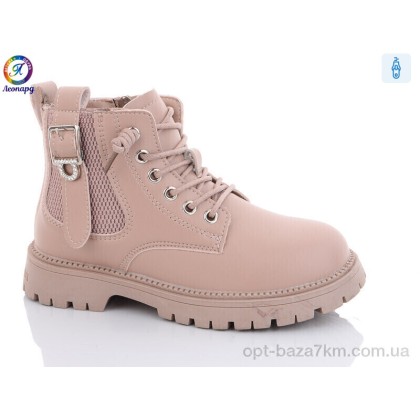 Черевики дитячі "Леопард" 9010 pink, (р.р. 31-36), Китай, від 8 шт. Черевики дитячі "Леопард" 9010 pink, (р.р. 31-36), Китай, від 8 шт.