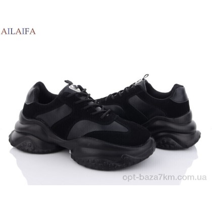 Кроссовки женские "Ailaifa" 8118 black, (р.р. 36-41), Китай, от 6 шт. Кроссовки женские "Ailaifa" 8118 black, (р.р. 36-41), Китай, от 6 шт.