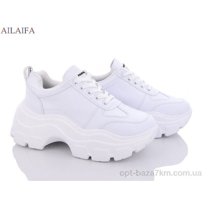 Кроссовки женские "Ailaifa" A07-1 white піна, (р.р. 36-41), Китай, от 6 шт. Кроссовки женские "Ailaifa" A07-1 white піна, (р.р. 36-41), Китай, от 6 шт.
