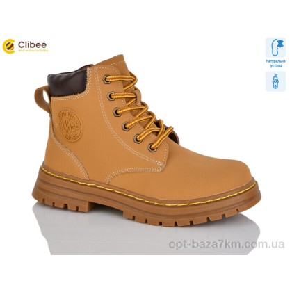 Ботинки детские "Clibee-Apawwa" KC204 camel-brown, (р.р. 32-37), Китай, от 6 шт. Ботинки детские "Clibee-Apawwa" KC204 camel-brown, (р.р. 32-37), Китай, от 6 шт.
