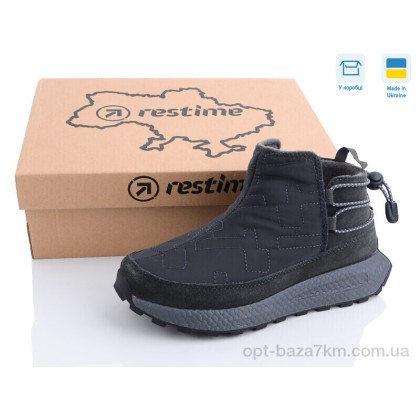Ботинки женские "Restime" TWZ23235 grey, (р.р. 36-41), Украина, от 8 шт. Ботинки женские "Restime" TWZ23235 grey, (р.р. 36-41), Украина, от 8 шт.