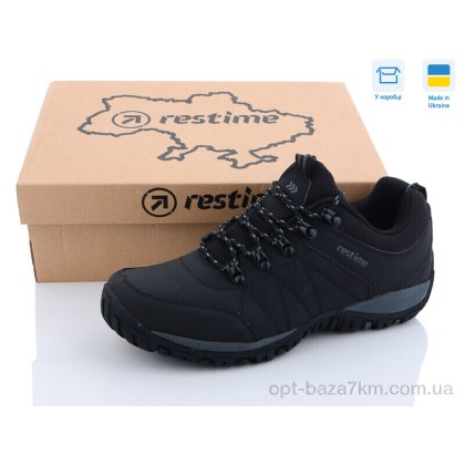 Кроссовки мужские "Restime" PMO23603 black, (р.р. 41-45), Украина, от 8 шт. Кроссовки мужские "Restime" PMO23603 black, (р.р. 41-45), Украина, от 8 шт.