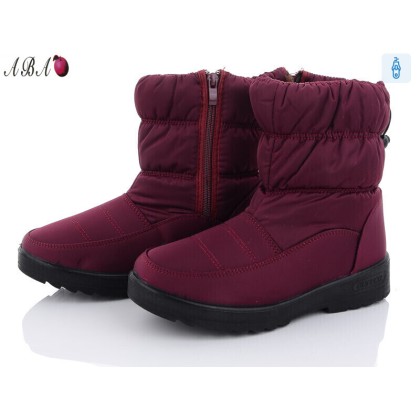 Дутики жіночі "Aba" D21R141 bordo, (р.р. 36-41), Китай, від 12 шт. Дутики жіночі "Aba" D21R141 bordo, (р.р. 36-41), Китай, від 12 шт.