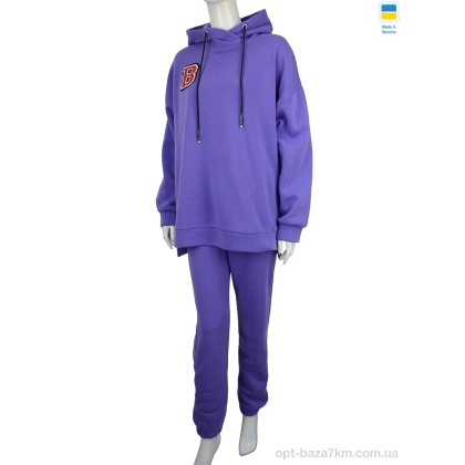 Спортивний костюм жіночий "Obuvok" Єд B violet (06925), (р.р. L-XL), Україна, від 2 шт. Спортивний костюм жіночий "Obuvok" Єд B violet (06925), (р.р. L-XL), Україна, від 2 шт.