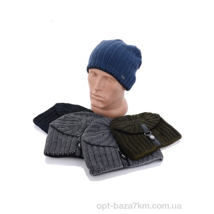 Шапка чоловіча "Королева" M13-03 флис mix, (р.р. One size), Китай, від 10 шт. Шапка чоловіча "Королева" M13-03 флис mix, (р.р. One size), Китай, від 10 шт.