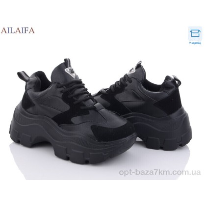 Кроссовки женские "Ailaifa" A53 black old, (р.р. 36-41), Китай, от 6 шт. Кроссовки женские "Ailaifa" A53 black old, (р.р. 36-41), Китай, от 6 шт.