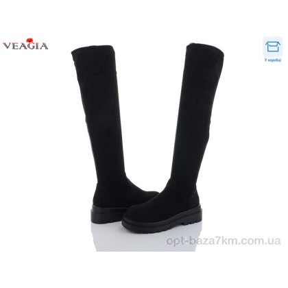Ботфорты женские "Veagia-ADA" M288-2 єврохутро, (р.р. 36-41), Китай, от 6 шт.