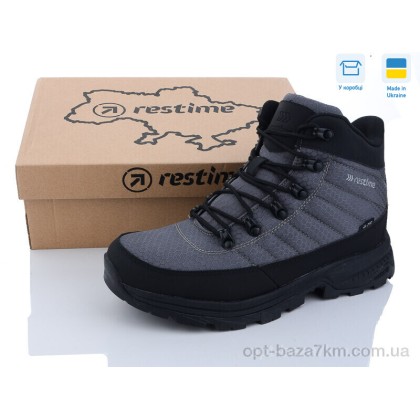 Черевики чоловічі "Restime" PMZ23255 grey, (р.р. 41-45), Україна, від 8 шт. Черевики чоловічі "Restime" PMZ23255 grey, (р.р. 41-45), Україна, від 8 шт.