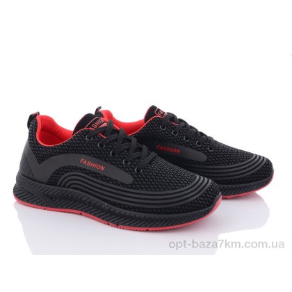 Кроссовки мужские "Violeta" 197-144 black-red, (р.р. 40-45), Китай, от 8 шт. Кроссовки мужские "Violeta" 197-144 black-red, (р.р. 40-45), Китай, от 8 шт.