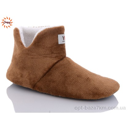 Тапки женские "Jumay" YMR01-1 brown, (р.р. 36-40), Турция, от 6 шт. Тапки женские "Jumay" YMR01-1 brown, (р.р. 36-40), Турция, от 6 шт.