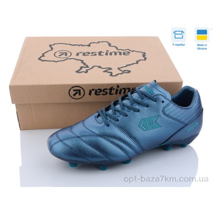 Футбольная обувь мужская "Restime" DM023102-2 navy-cyan, (р.р. 41-45), Украина, от 8 шт. Футбольная обувь мужская "Restime" DM023102-2 navy-cyan, (р.р. 41-45), Украина, от 8 шт.