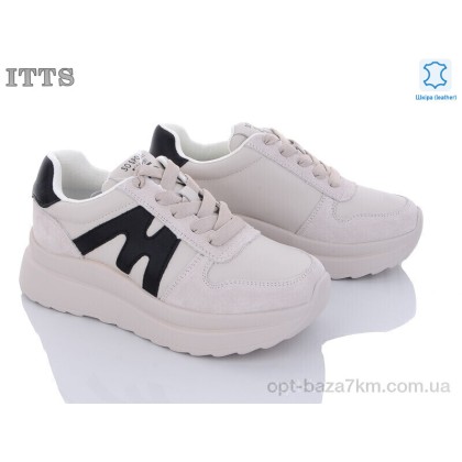 Кроссовки женские "ITTS" MT64-6 beige, (р.р. 36-41), Китай, от 6 шт.