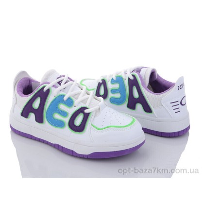 Кроссовки женские "Violeta" 182-28 white-purple, (р.р. 36-40), Китай, от 8 шт. Кроссовки женские "Violeta" 182-28 white-purple, (р.р. 36-40), Китай, от 8 шт.