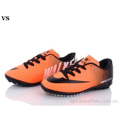 Футбольная обувь детская "VS" Walked 01 Orange -Black (31 - 35), (р.р. 31-35), Турция, от 8 шт. Футбольная обувь детская "VS" Walked 01 Orange -Black (31 - 35), (р.р. 31-35), Турция, от 8 шт.
