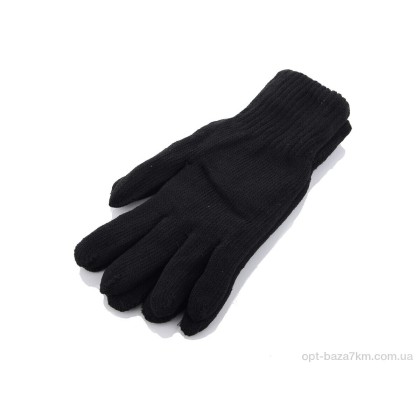 Перчатки мужские "Королева" T003 подвійні black, (р.р. One size), Китай, от 12 шт.
