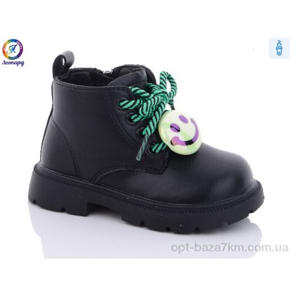 Черевики дитячі "Леопард" M8603 black, (р.р. 23-27), Китай, від 10 шт. Черевики дитячі "Леопард" M8603 black, (р.р. 23-27), Китай, від 10 шт.